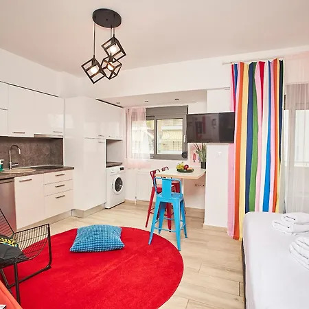 Superstudio Pop Art Apartment With Free Parking Space By Binobi! Thessaloniki Exterior photo